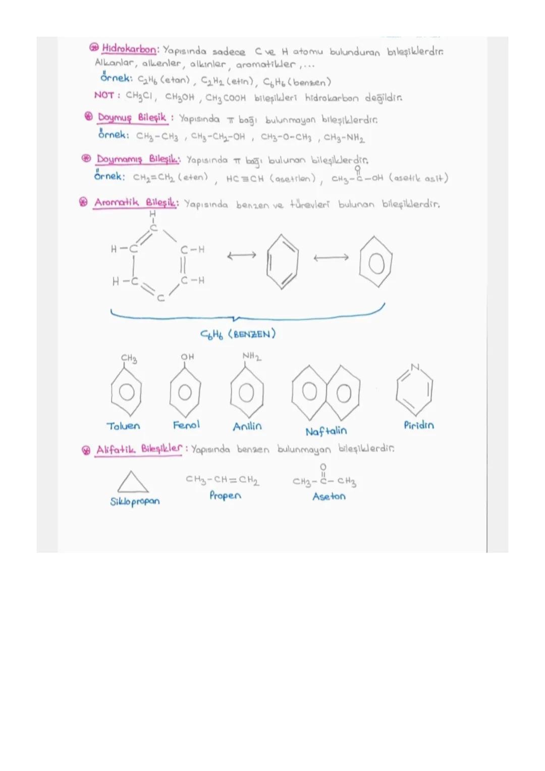 # ORGANİK KİMYA

Yapısında karbon (C) ve hidrogen (H) atomları bulunan maddelere
organik madde dentro
*   CH4 (metan), C₂H₄ (etilen), C₂H₂ (