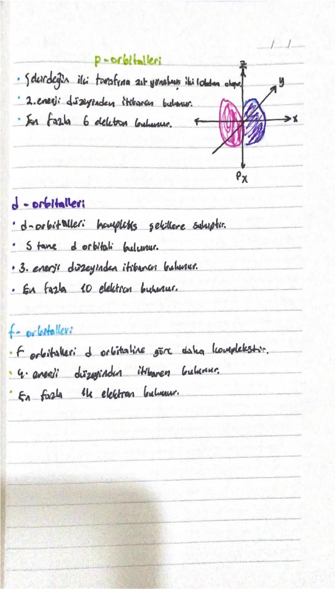 Bohr Alove Modelinin Hata ve fiksilder:
• By Model sadece tok elektronly (H₁, H+ L2+) sistemleri
spektivmalarını açıklayabilweis
.
•Elektron