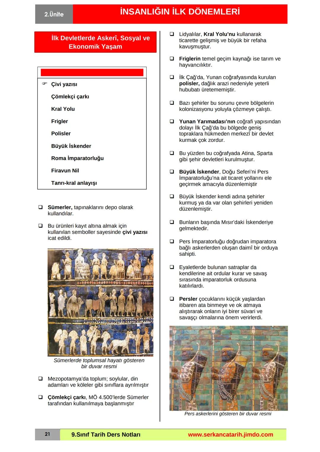 2. Ünite
İNSANLIĞIN İLK DÖNEMLERİ
Yazının İcadından Önce İnsan
Avcılık ve besin toplayıcılığı
Yerleşik yaşam ve tarımsal üretim
Emmer
Tahılı