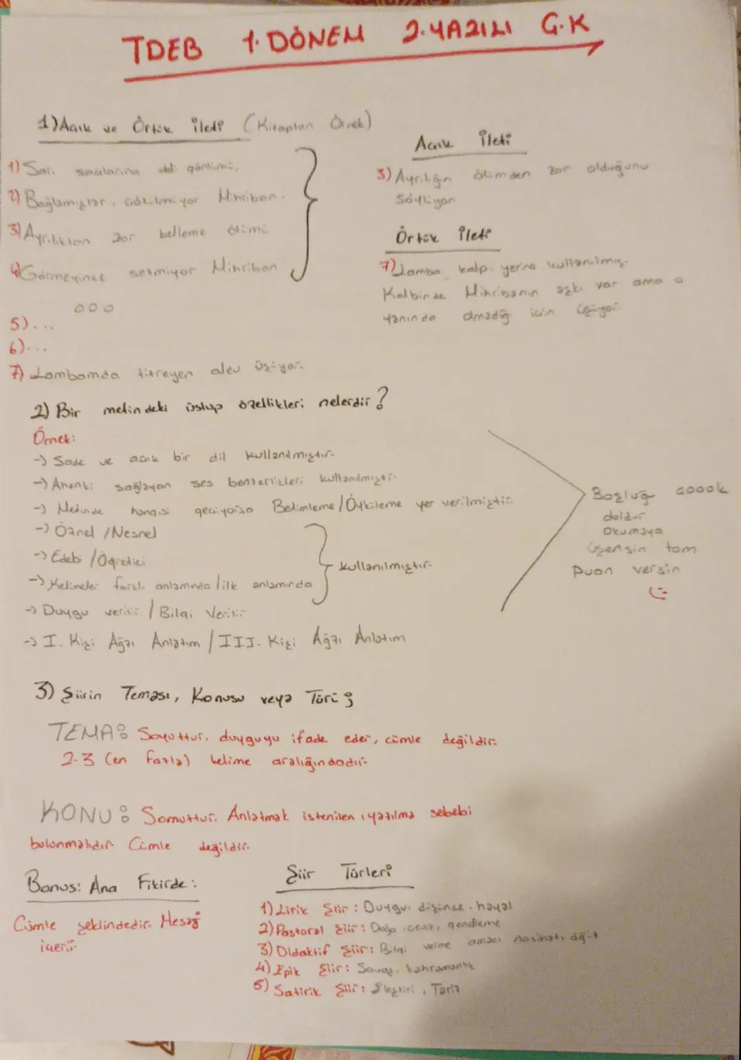 # TDEB 1. DONEM 2.4A2121 G.K

1) Açık
ve
Örtük iled (Kitapton Orrek)

1) Sa
Seulance

24 Bağlamıyor, ciátum for Hiniben.

31 Ayrilikken 201 