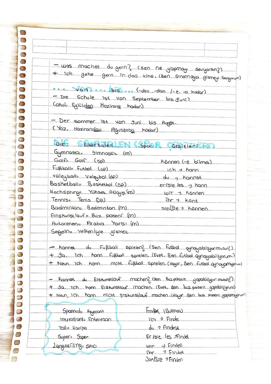 000
00
- was
+ ich
machst.
du gern? (sen ne yapmayı seviyorsun??
in das kino. (Ben Sinemaya gitmeyi Seviyorum)
gehe gern
bis
- Die Schule
is