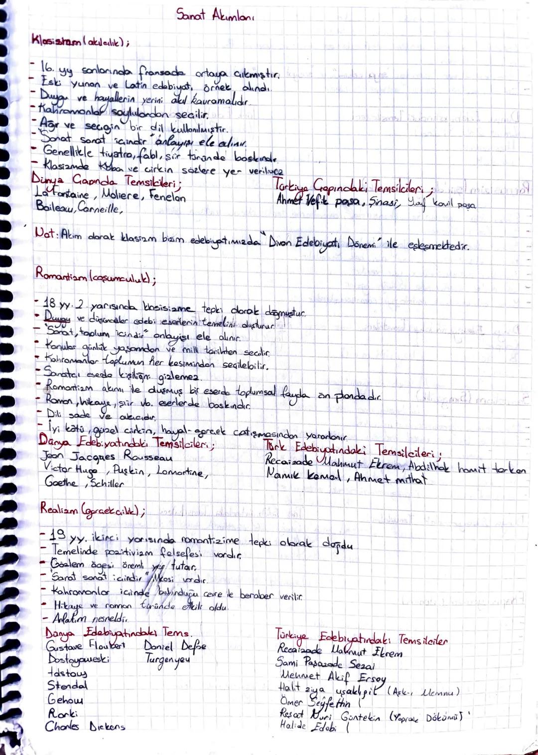 Sanat Akımlanı
Klasisham (akılcılık);
-16.
уу
sanlarında Fransada ortaya çıkmıştır.
Eski yunon ve Latin edebiyat, örnek alındı.
- Duygu ve h