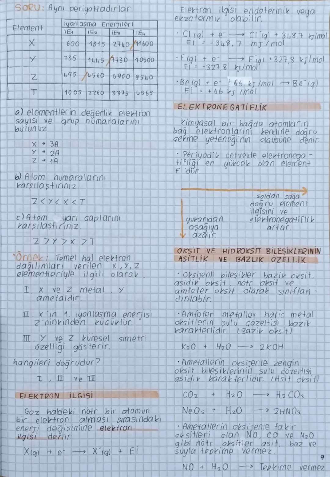 --- OCR Start ---
MOBERN A T O M M J @ Ek
Borh atom teorisinde yer alan uorunge kavramı elektronun bulunma
olasılığının en fazla olduğu orbi