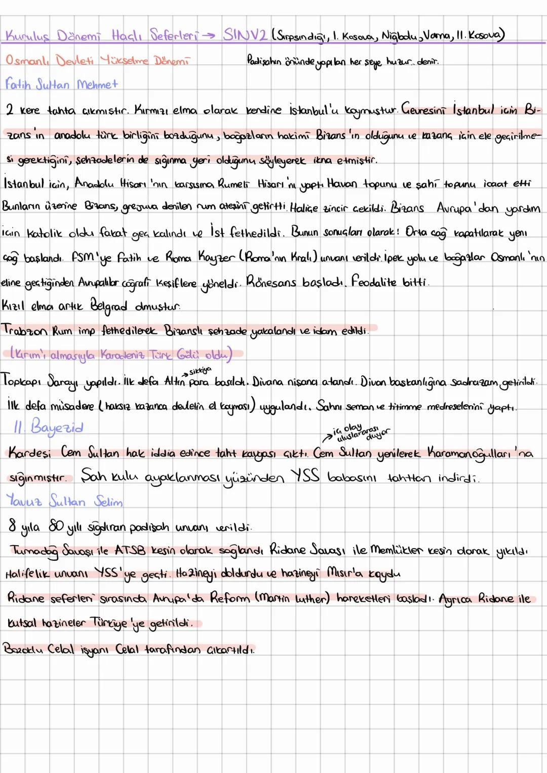 Osmanlı Kurulus Dönemi
aynı
Cagdas devlet = zamanda kurulmuş devletler
Osmanlı Bizans'ın sınırına uç devlet olarak kurulmuştur. Bunun avanta