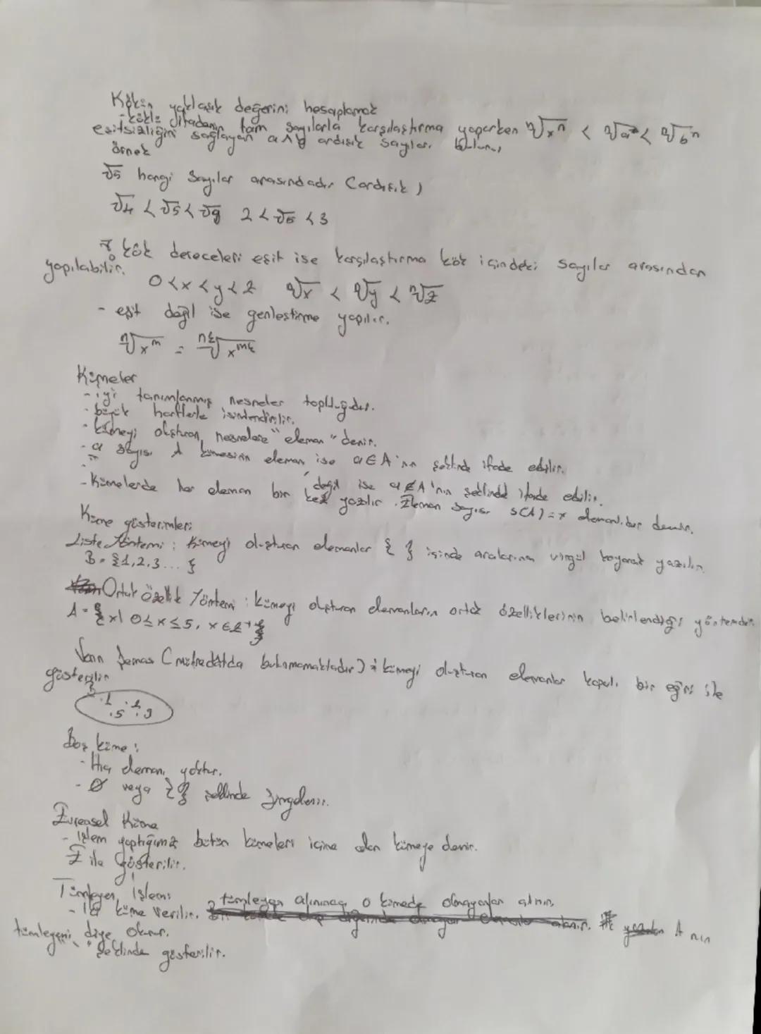 you masno, denir.
a Sergisin Sargis.
9.SINIF SAYILAR KONUSU
Ushe sayılar: a Sifinden forkl, bir gerçek say, in pozitif tam sayı olmak sæere
