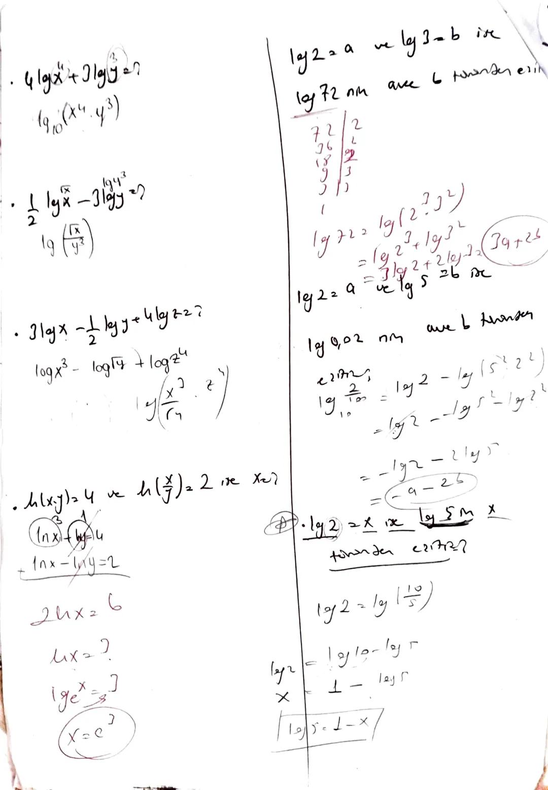 LOGARITMA
Diga
D. Iga²= X ise
bz a
ohr
De
X27
2
2
X=2
لا =X
lag for 5 zx
19/22
ダ
3
Pre
X21
лог
(Inx = leje *)
• Dajal logaritma ilge" hx
• B