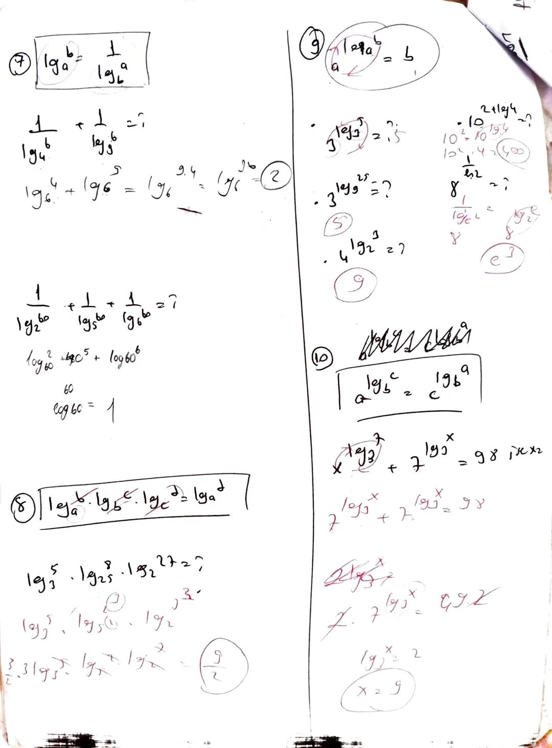 LOGARITMA
Diga
D. Iga²= X ise
bz a
ohr
De
X27
2
2
X=2
لا =X
lag for 5 zx
19/22
ダ
3
Pre
X21
лог
(Inx = leje *)
• Dajal logaritma ilge" hx
• B