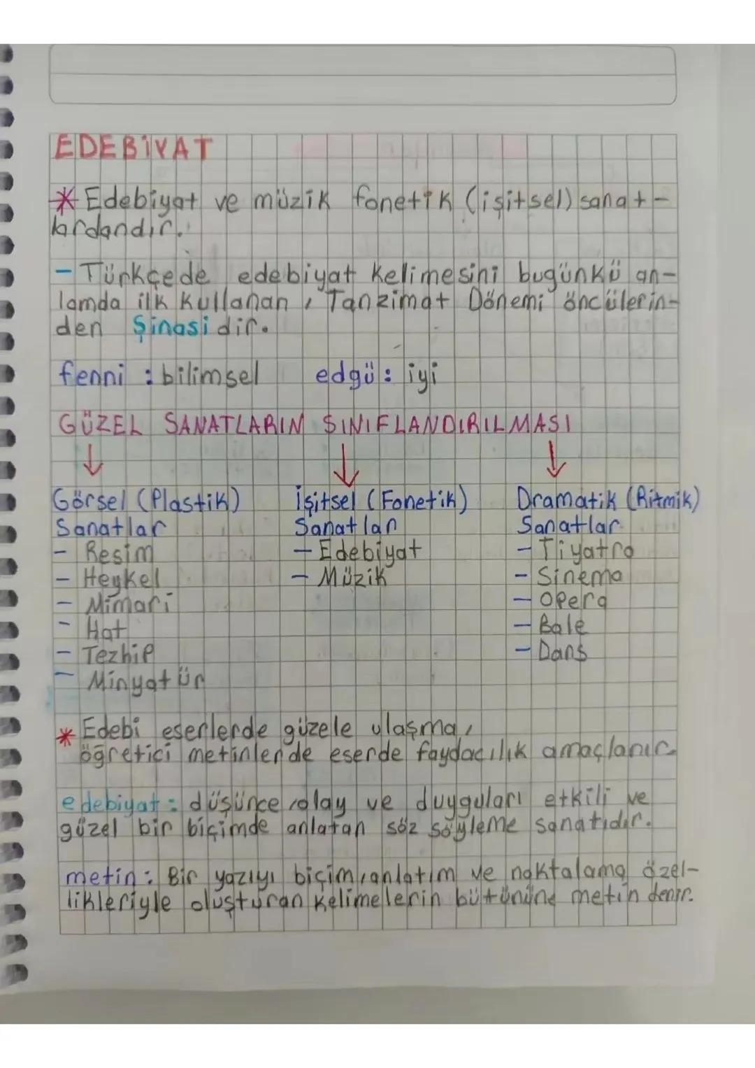 EDEBİYAT
* Edebiyatın temel konusu İNSAN dir.
Edebiyatın temel malzemesi DiL dir.
Türk Edebiyatının Dönemlere Ayrılmasında
Ele Alınan dicutl