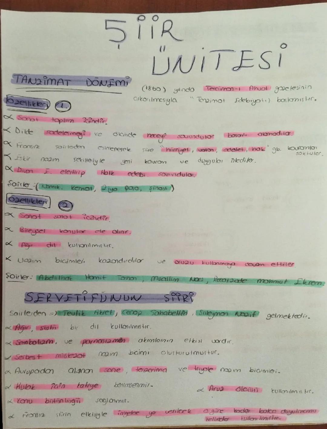 5iir

TANZIMAT DONEMI

zellikler

& Sonot toplum icindir.

<Dilde sadelermeji i ve

ÜNİTESİ

(1860) yindo Tercinon-1 Ahual gazetesinin
aikar