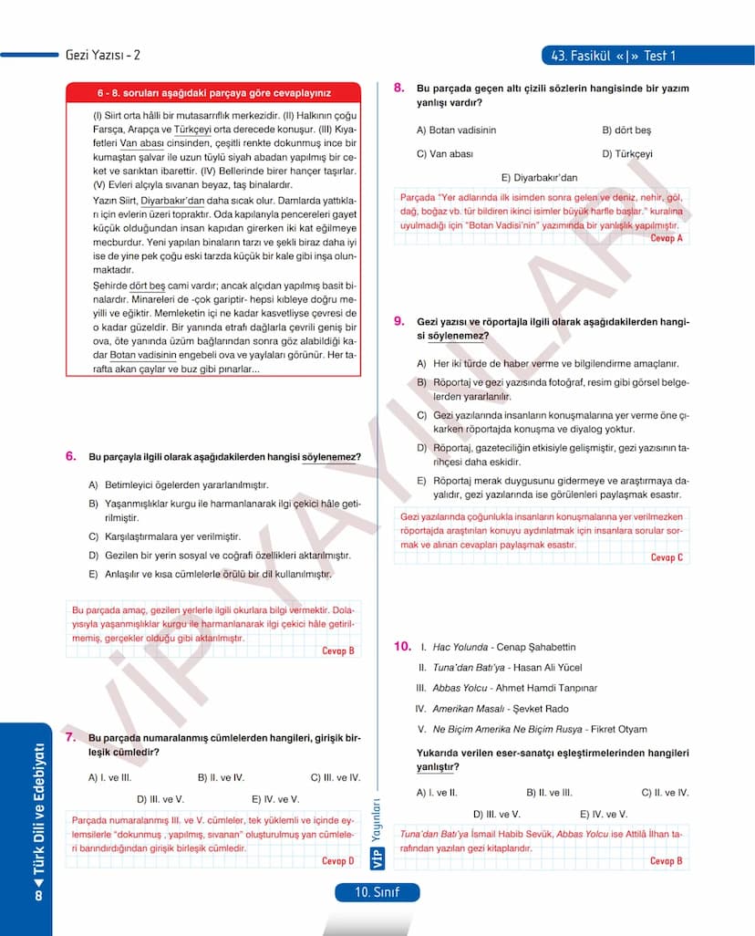 39.
FASİKÜL
ANI (HATIRA)
Anı (Hatıra)
MEB KAZANIMLARI
A.4. 1. Metinde geçen kelime ve kelime gruplarının anlamlarını tespit eder.
A.4. 2. Me