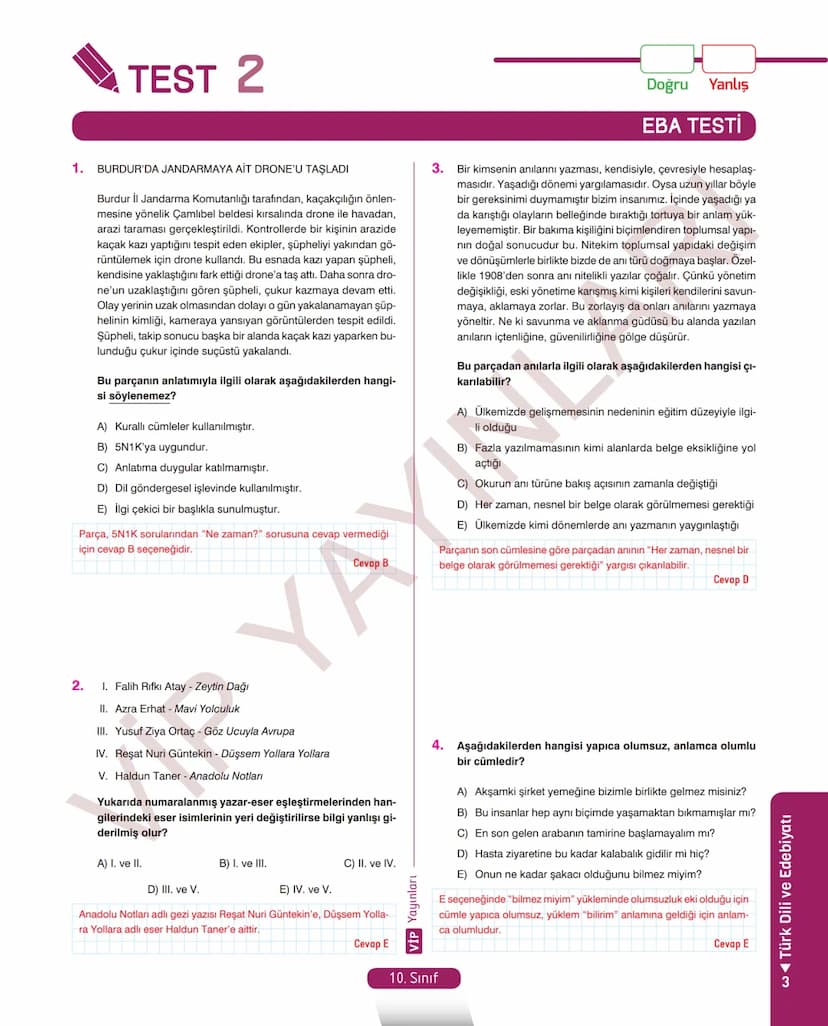 39.
FASİKÜL
ANI (HATIRA)
Anı (Hatıra)
MEB KAZANIMLARI
A.4. 1. Metinde geçen kelime ve kelime gruplarının anlamlarını tespit eder.
A.4. 2. Me
