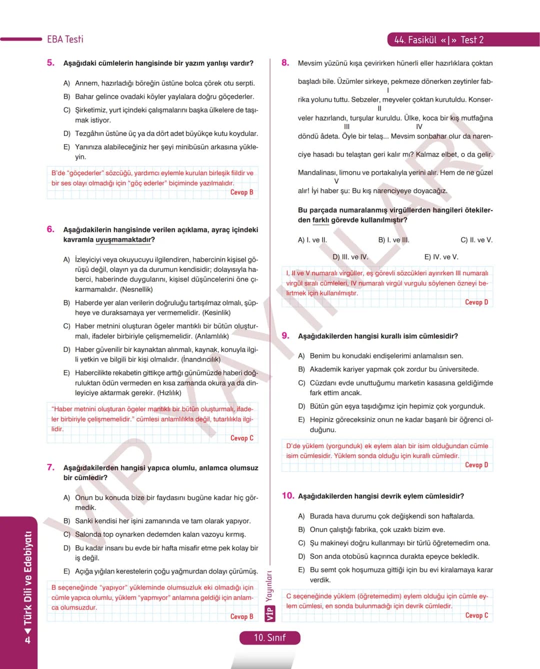 39.
FASİKÜL
ANI (HATIRA)
Anı (Hatıra)
MEB KAZANIMLARI
A.4. 1. Metinde geçen kelime ve kelime gruplarının anlamlarını tespit eder.
A.4. 2. Me