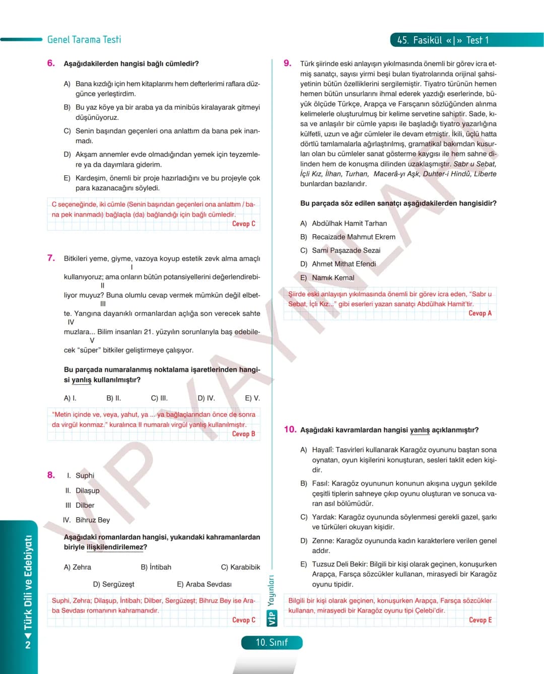 39.
FASİKÜL
ANI (HATIRA)
Anı (Hatıra)
MEB KAZANIMLARI
A.4. 1. Metinde geçen kelime ve kelime gruplarının anlamlarını tespit eder.
A.4. 2. Me