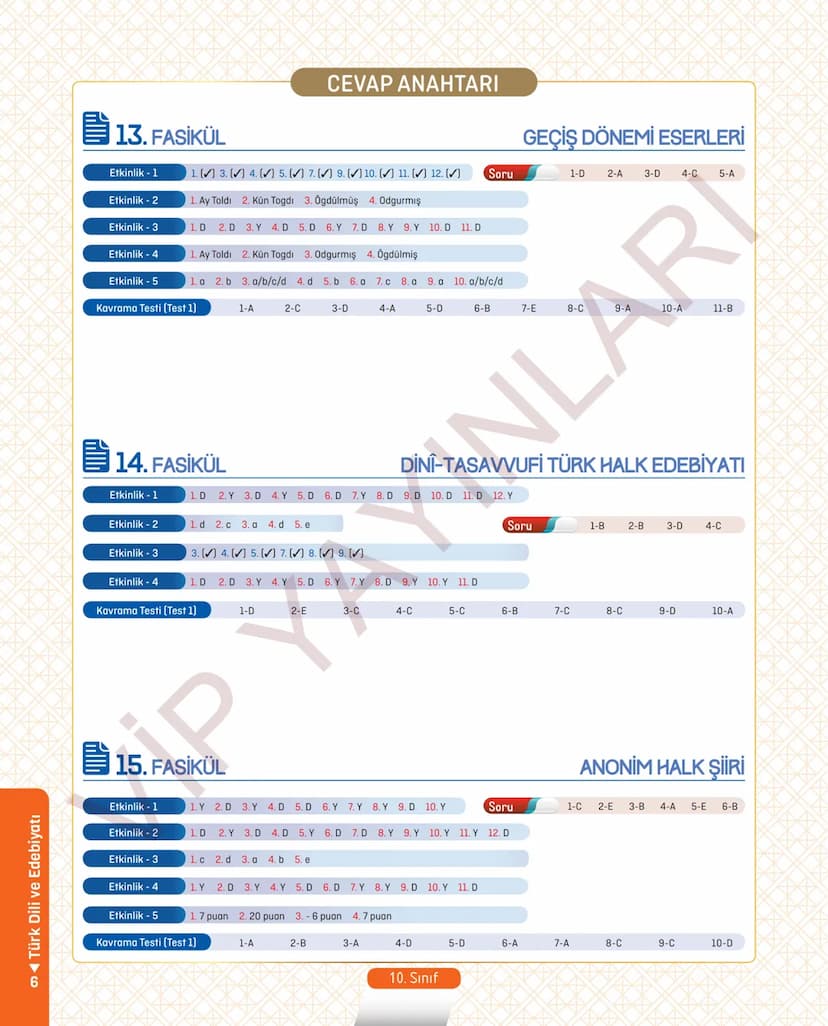 39.
FASİKÜL
ANI (HATIRA)
Anı (Hatıra)
MEB KAZANIMLARI
A.4. 1. Metinde geçen kelime ve kelime gruplarının anlamlarını tespit eder.
A.4. 2. Me