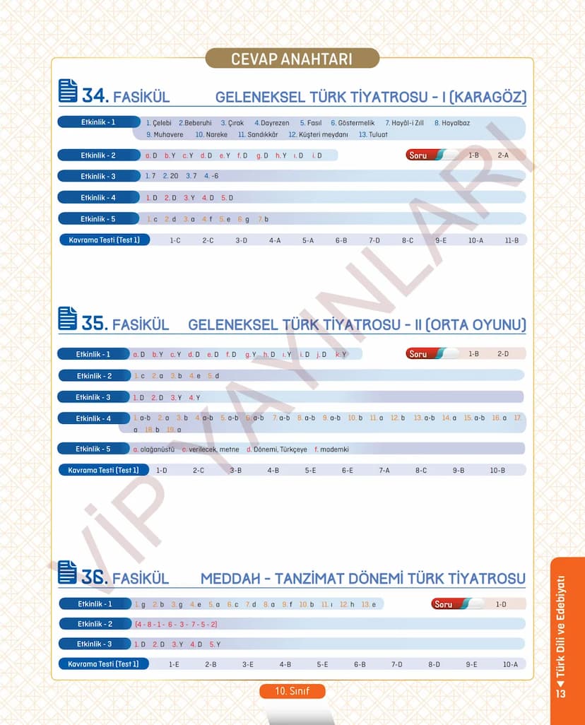 39.
FASİKÜL
ANI (HATIRA)
Anı (Hatıra)
MEB KAZANIMLARI
A.4. 1. Metinde geçen kelime ve kelime gruplarının anlamlarını tespit eder.
A.4. 2. Me