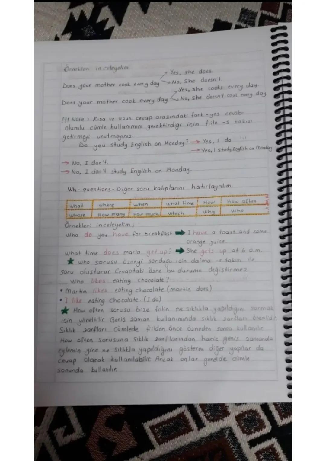 LET'S REMEMBER SIMPLE TENSE STRUCTURE
GENIS ZAMANIN YAPISINI HATIRLAYALIM
Affirmative Sentences - Olumlu Cümleler
⚫I love swimming and cycli