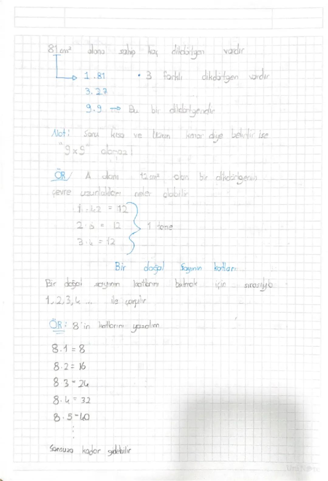 Bir
Dir doğal saya
Doğal
Sayının Çarpanlari
L
iki
soyunm çarpım seklinde yazıldığında
Sayılan her
her birini
O soy min
carpani ya do
böleni 