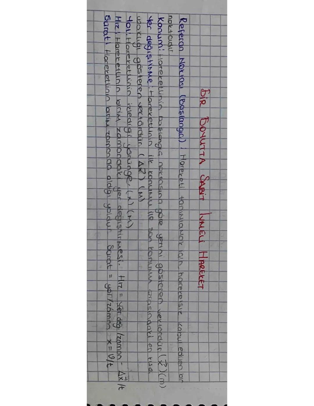 Sabit İvmeli Hareket: Adım Adım Anlatım