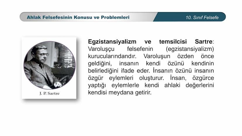 *
ETİ MİLLİ EG/T
TIM
CUMHURİYE
DO
BAKANLIGI
*
*
*
FELSEFE
10. SINIF
3.ÜNİTE: FELSEFENİN TEMEL KONULARI VE
PROBLEMLERİ
Ahlak Felsefesinin Kon