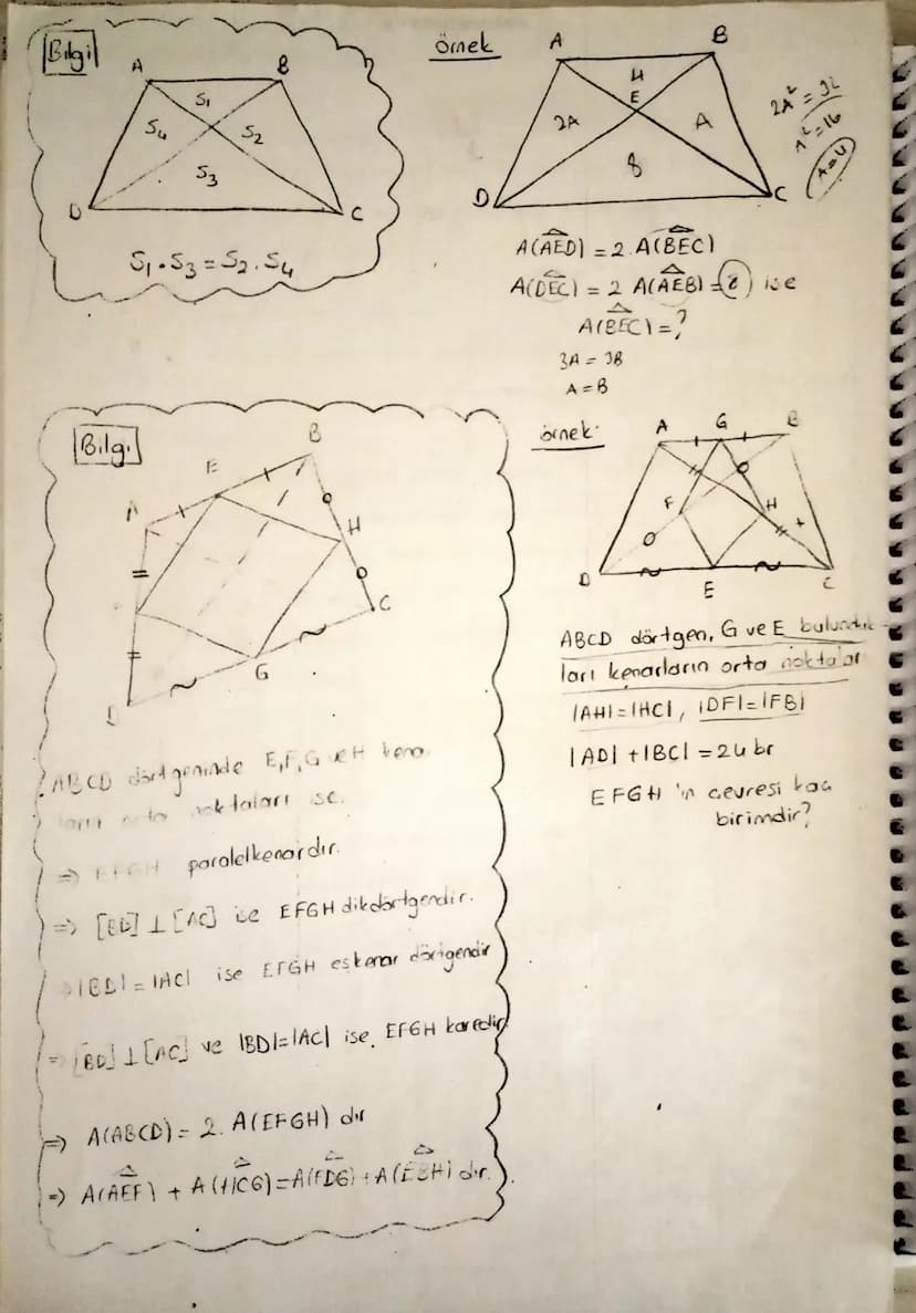 DÖRTGENLER Sabiha
Tanım] Herhangi ücü doğrusal dmayan dört noktayı birleştiren doğru para
langin birleşimine dörtgen denir
Tanıml
D
E
B
IEFI