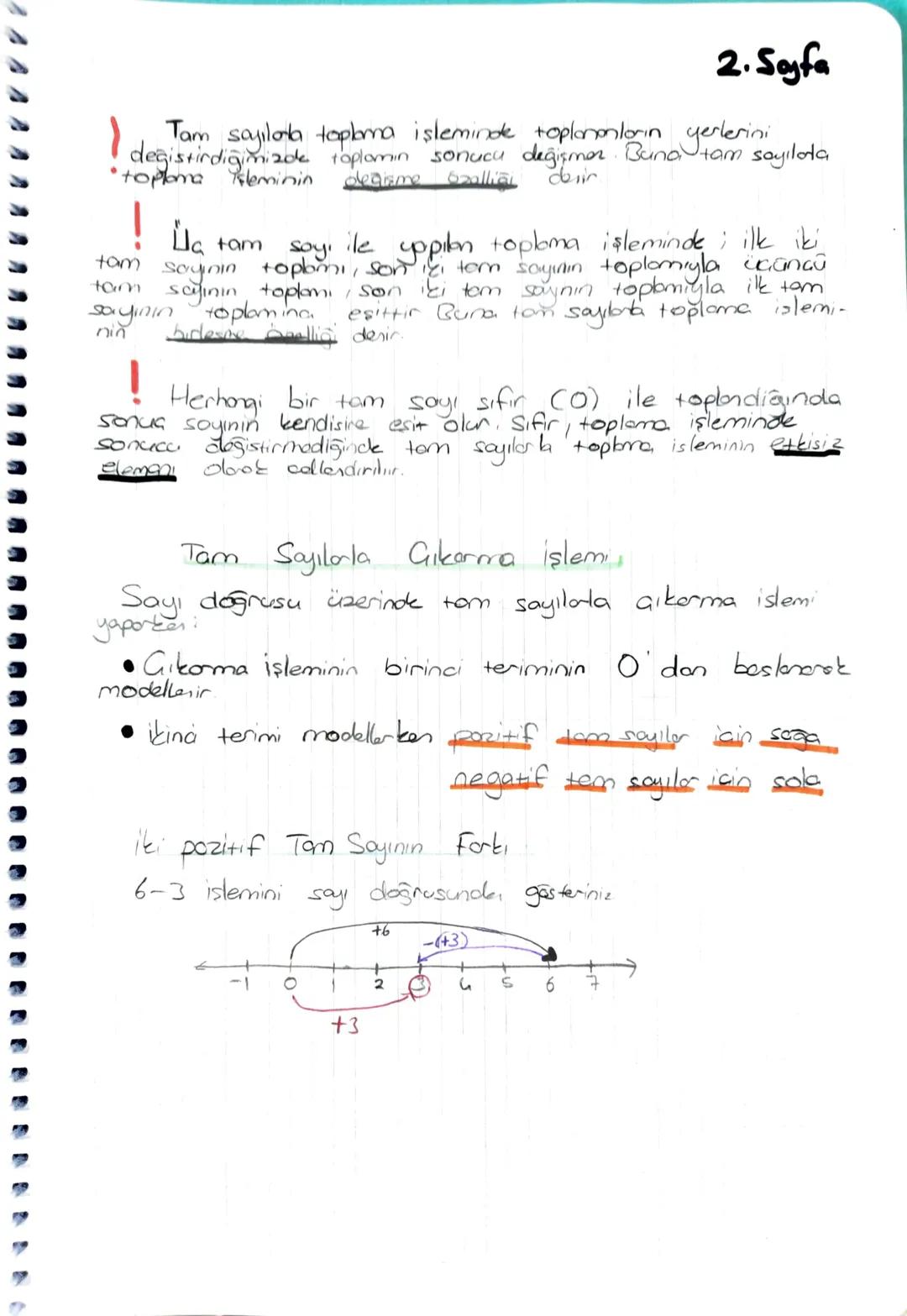 7. Sınıf Matematic A
Tam Sayılarla Topbma ve Gıkarma İşlemi :
iki positif tom sayının toplamı pozitif.in.
1. Sayfa
"iki
negatif
tam sayının 