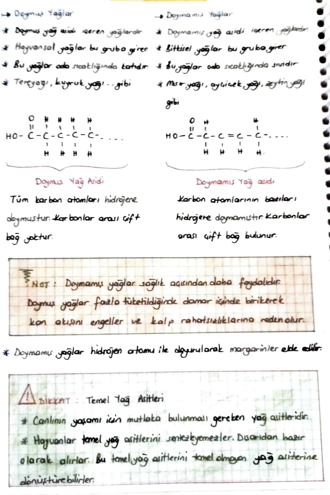 2. YAĞLAR CLIPITLER)
* Karbon (c), hidrojen (H), Oksijen (0) elementlerinden oluşan organik
bileşiklerdir. Yapuina azot (N) ve fosfor (P) el