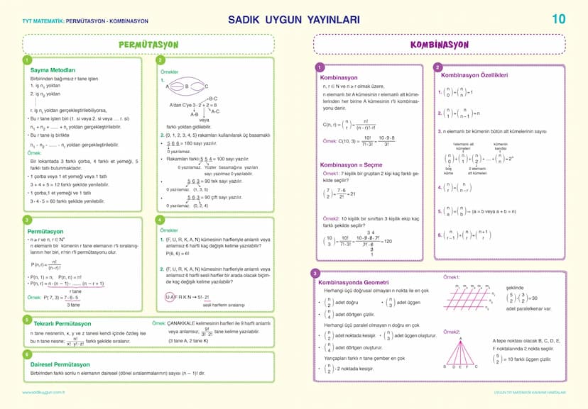 # SADIK UYGUN YAYINLARI

01

TYT MATEMATİK: SAYILAR VE SAYI BASAMAKLARI
BÖLME - BÖLÜNEBİLME, BÖLEN SAYILAR VE EBOB - EKOK

# SAYILAR VE SAYI