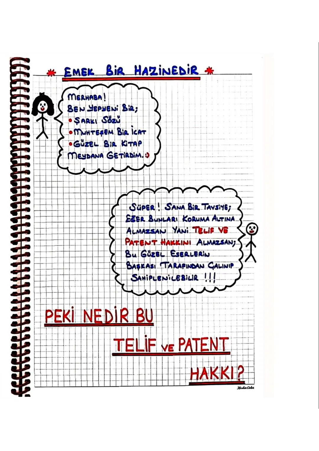 BUNLARI DA UNUTMA !!!!
KORSAN ÜRÜN
Telif Hakkı başkasında olan bir ürünün
izinsiz bir şekilde çoğaltılıp kopyalanmasıyla
ortaya çıkan üründü