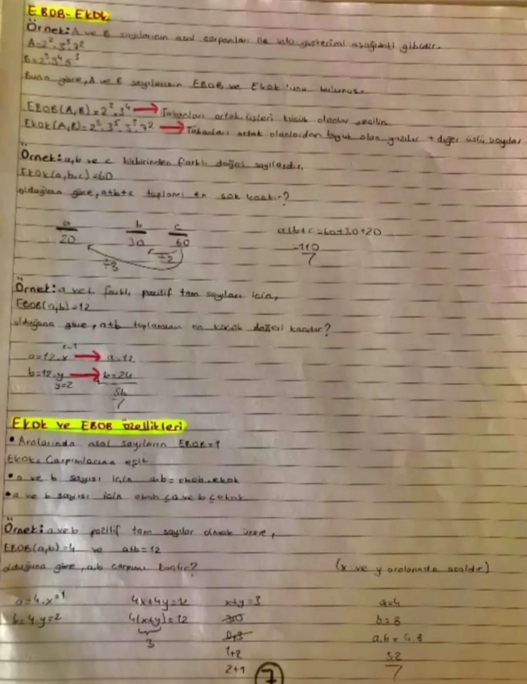 Bölüne bilme kuralları.

Örnek: A,B ve doğal sayılardır.

A
B

4

Buna göre Gain
A türünden değeri unatır?
Ca...... A

A-6B+3
A=6(7C+4) +3
A