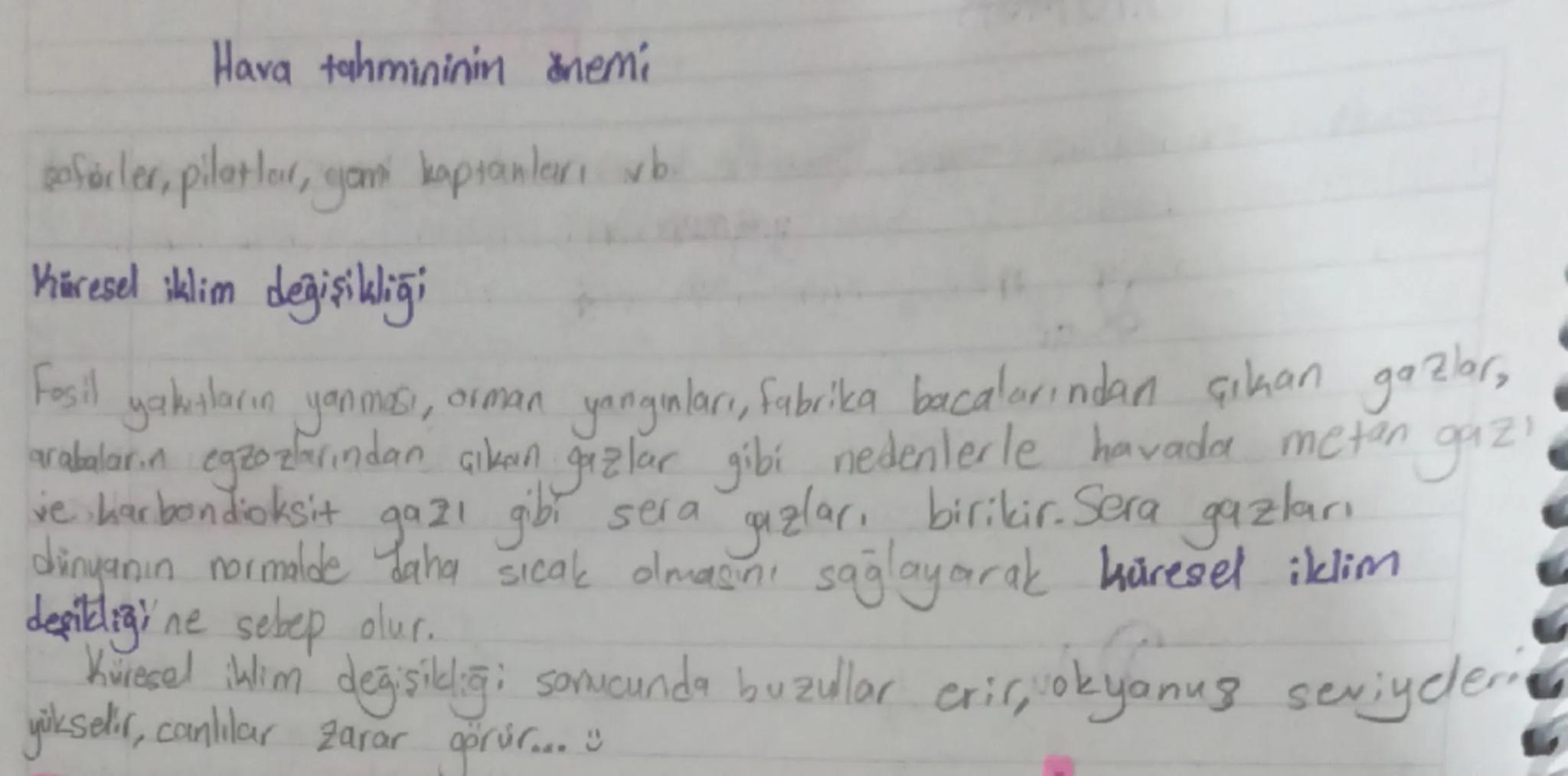 Mevsimlerin oluşumu
Sıcaklık ve yağış gibi iklim elemanları bakımından farklı
özellikler gösteren dönemlere mevsim denir.
Mevsimlerin oluşum