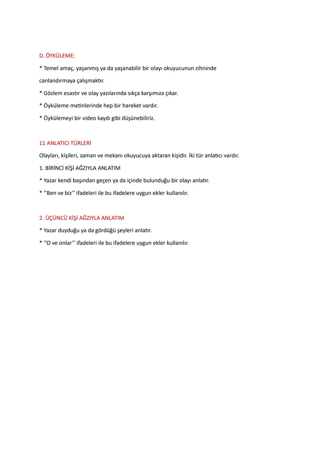 PARÇADA ANLAM
1. PARAGRAFTA BAŞLIK: Paragrafta anlatılanları en iyi özetleyen sözcük ya da
sözcük grubudur. Şiir için de aynı durum söz konu