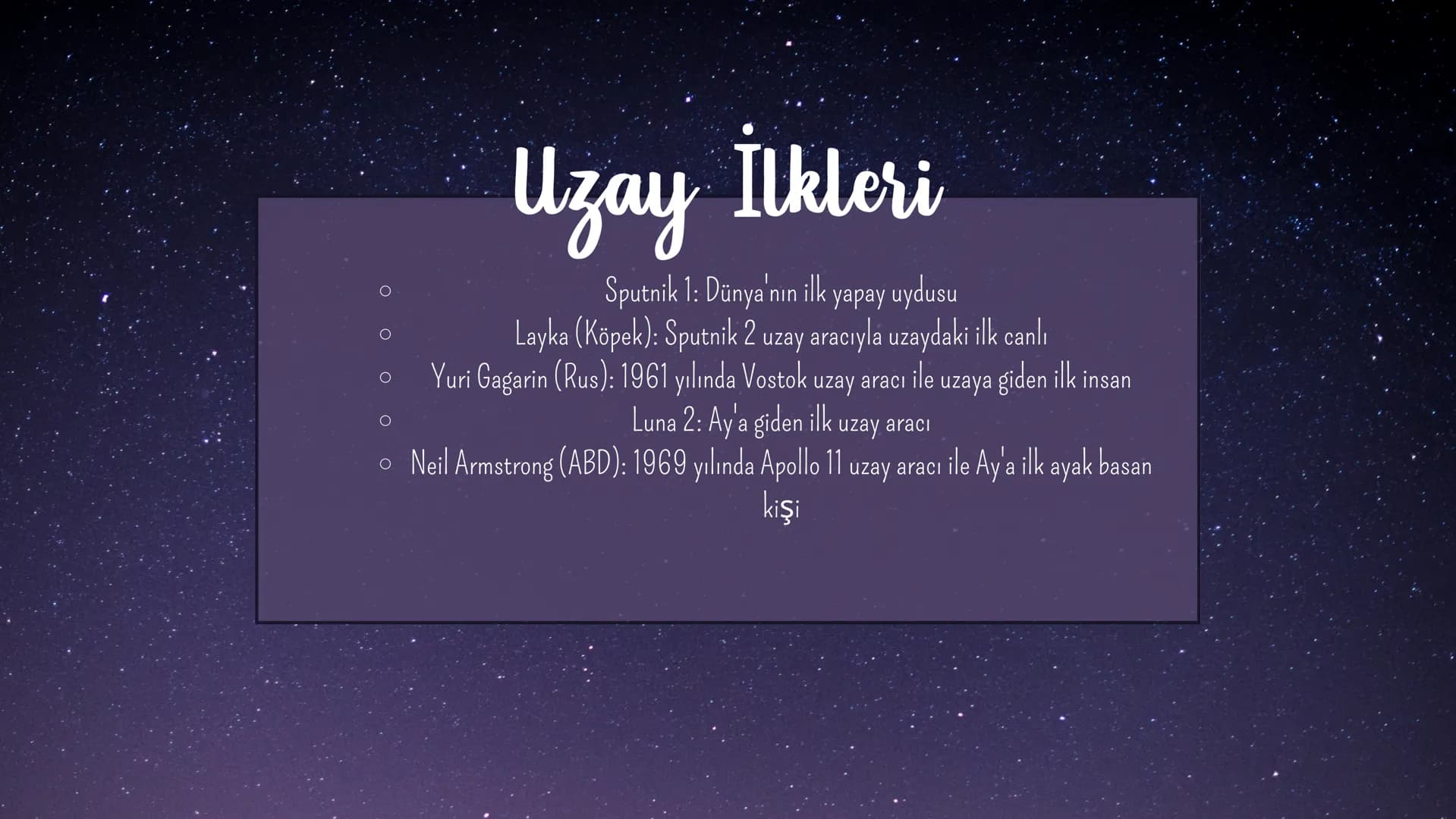 # Uzay Araştırmaları

Hazırlayan: Başarının Sırrı Uzay Teknolojileri
• 17. Yüzyılda teleskobun icadıyla uzay arastırmaları hız kazanmıstır.
