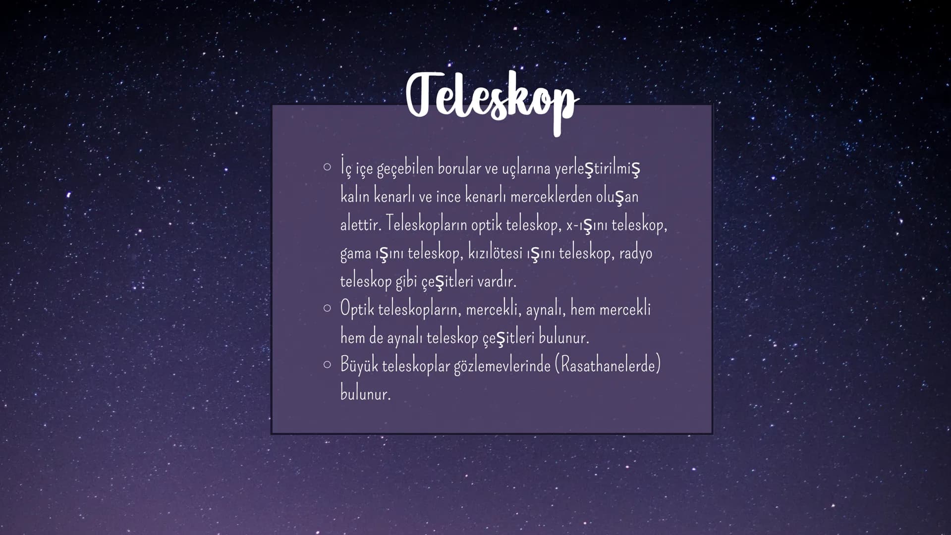 # Uzay Araştırmaları

Hazırlayan: Başarının Sırrı Uzay Teknolojileri
• 17. Yüzyılda teleskobun icadıyla uzay arastırmaları hız kazanmıstır.
