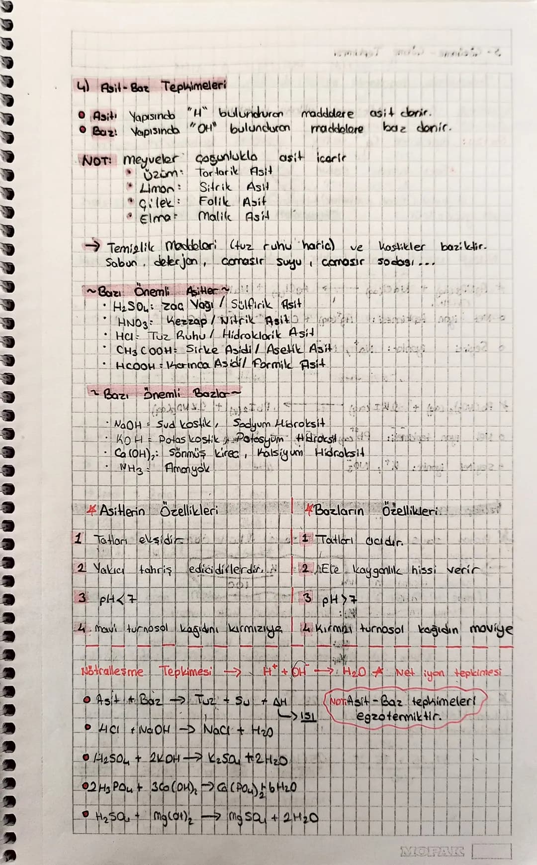 KIMYASAL DENKLEMLER
2+T
Kimyasal tepkimelerd
atom sayısı
ve
cinsi daima.
korunur
Reaktif
Ürün
NOT: Kimyasal tepkimeler denklestirilirken;
Ka