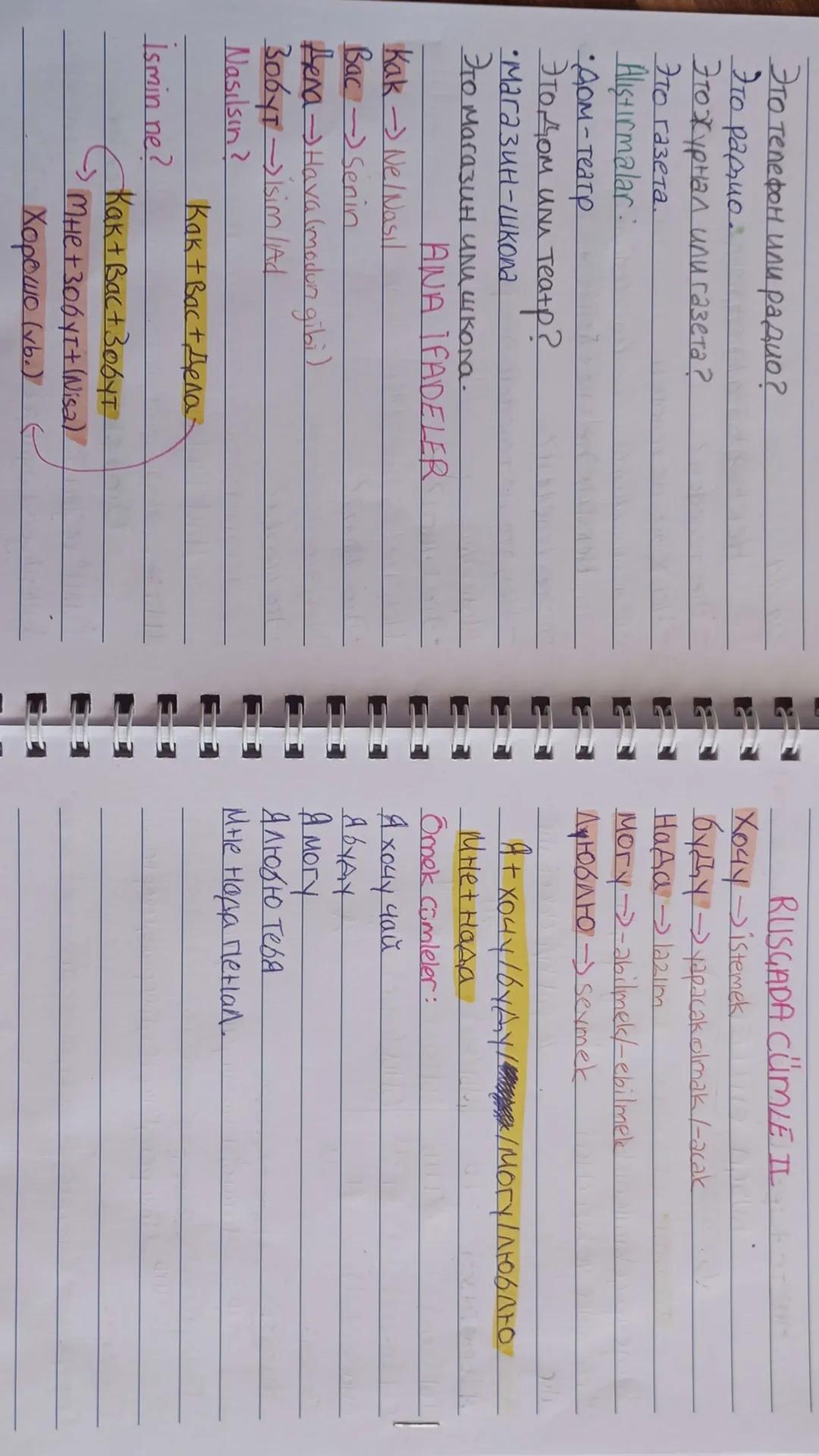 Rusça'da Basit Comle
(Artikel ve kalipsiz)
Это "Bu isaret zamiri
Это + kelime
Это книга
Bu kitapti
Это ключ Bu anahtardır
Ruscada Basit Soru