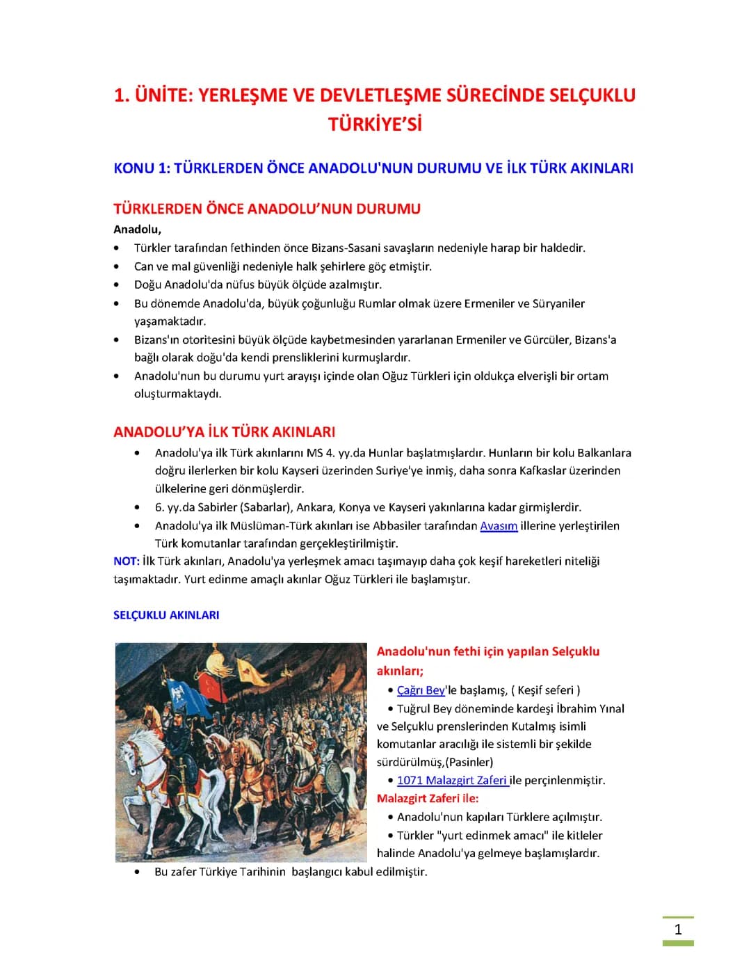 tarih 1. ünite 10. sınıf