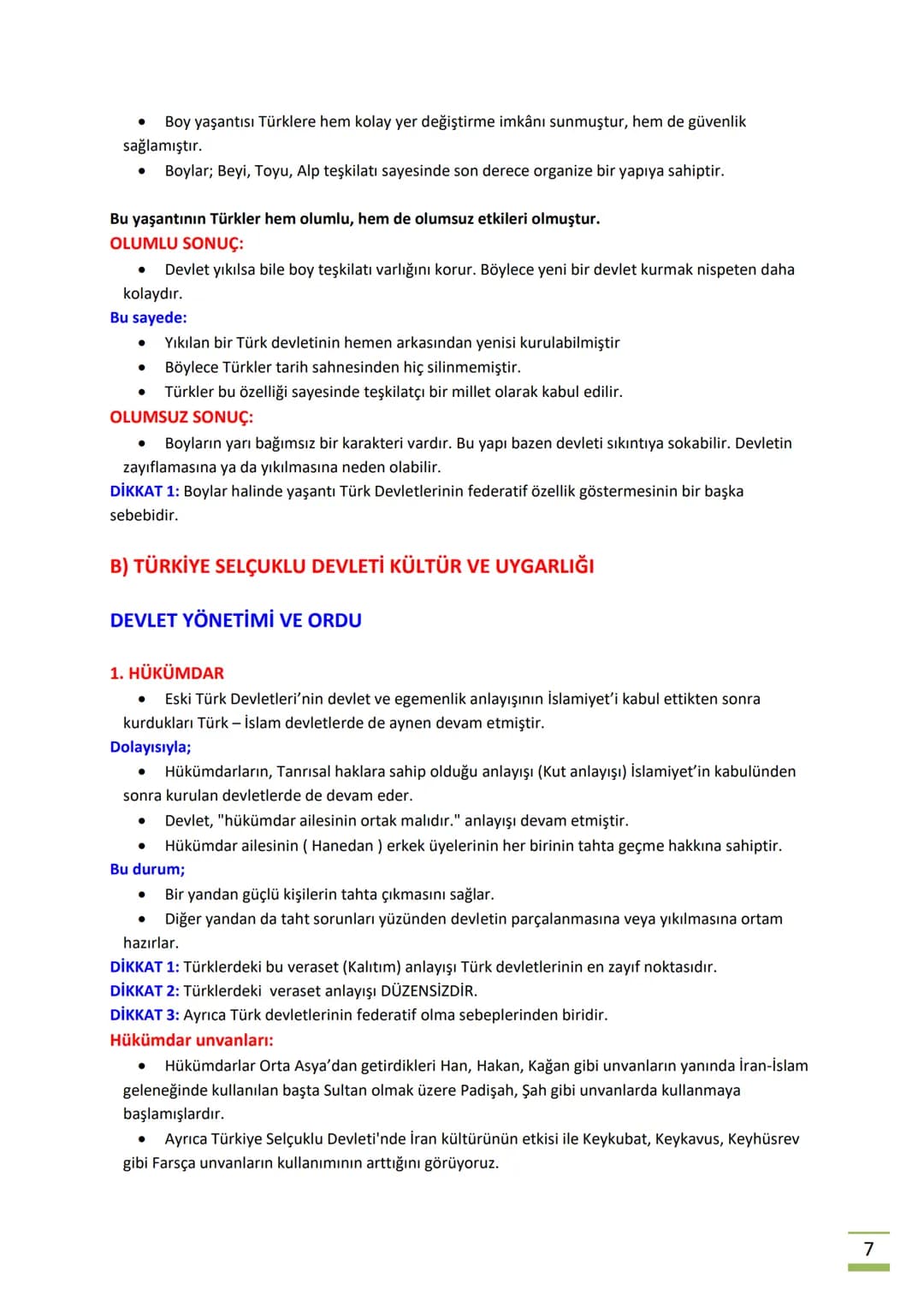 1. ÜNİTE: YERLEŞME VE DEVLETLEŞME SÜRECİNDE SELÇUKLU
TÜRKİYE'Sİ
KONU 1: TÜRKLERDEN ÖNCE ANADOLU'NUN DURUMU VE İLK TÜRK AKINLARI
TÜRKLERDEN Ö