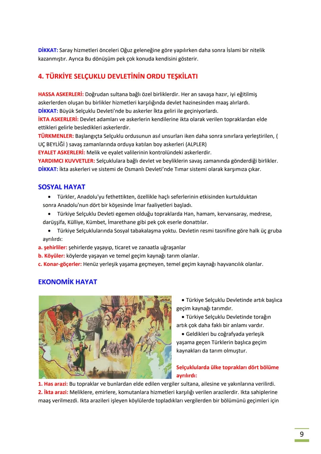 1. ÜNİTE: YERLEŞME VE DEVLETLEŞME SÜRECİNDE SELÇUKLU
TÜRKİYE'Sİ
KONU 1: TÜRKLERDEN ÖNCE ANADOLU'NUN DURUMU VE İLK TÜRK AKINLARI
TÜRKLERDEN Ö
