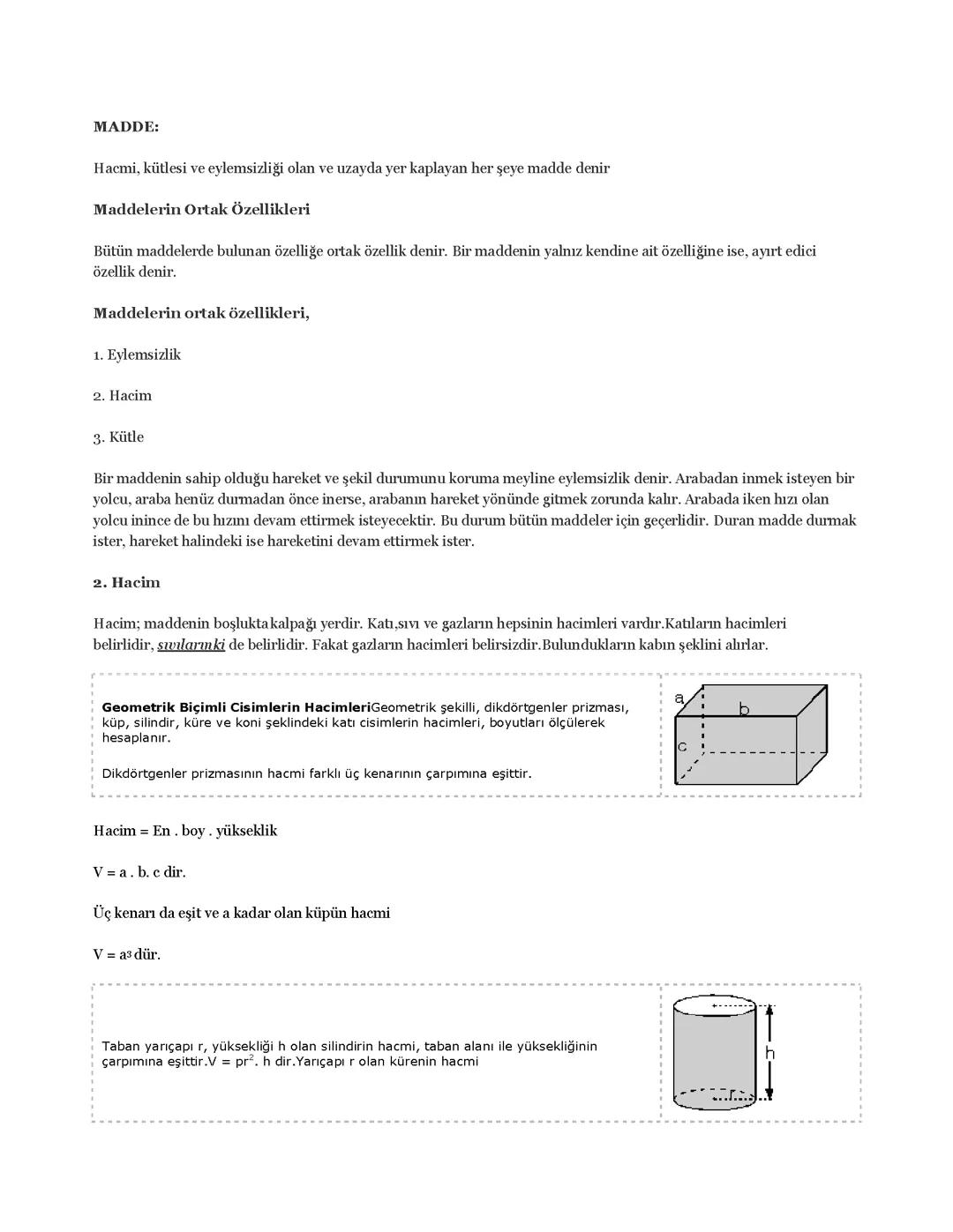 10. Sınıf Fizik Ders Notları ve Konu Anlatımı