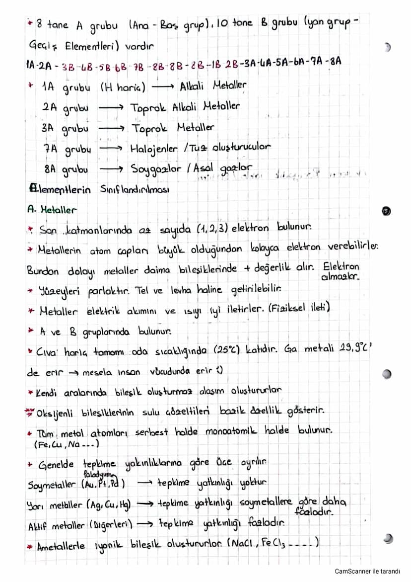 Periyodik Sistem
İlk sistematik periyodik tablo Mendeleyev
ve
Meyer birbirlerin
den habersiz benzer özellikteki elementleri alt alta gelecek
