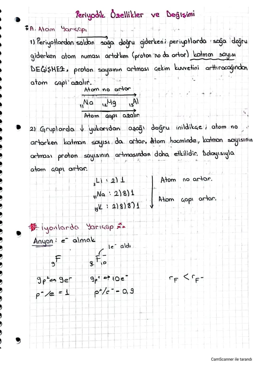 Periyodik Sistem
İlk sistematik periyodik tablo Mendeleyev
ve
Meyer birbirlerin
den habersiz benzer özellikteki elementleri alt alta gelecek