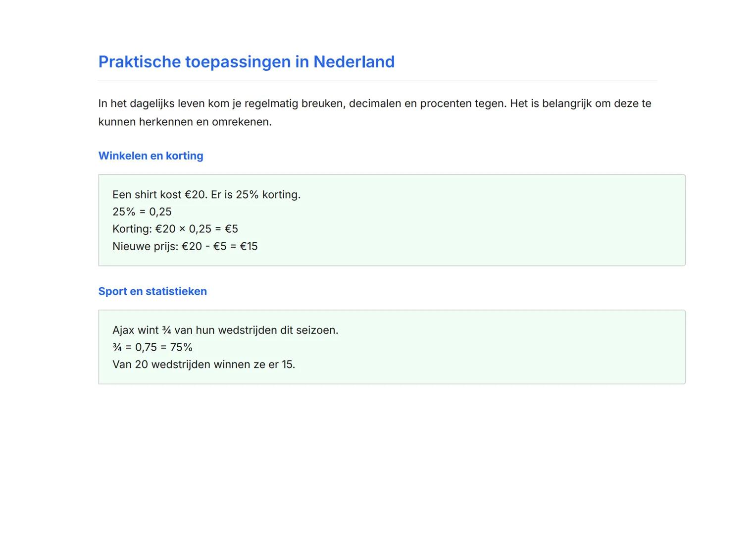 Breuken, decimalen en procenten omrekenen
Rekenen voor groep 8
Leer hoe je breuken, decimalen en procenten omrekent naar elkaar
Rekenen 	Gra