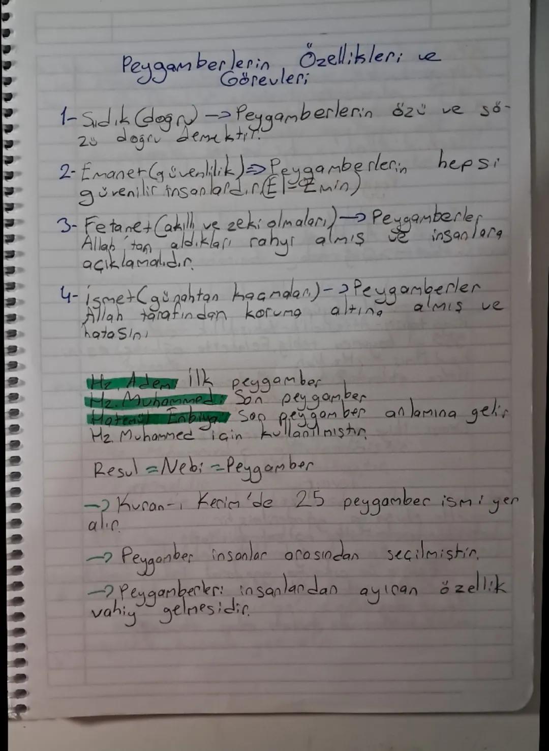 6. sınıf din 1. ünite 