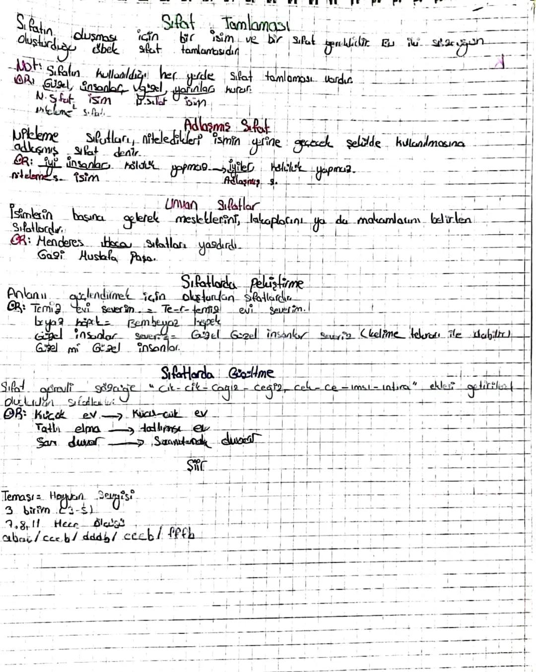 Sıfat Tamlaması Hakkında Bilmeniz Gerekenler