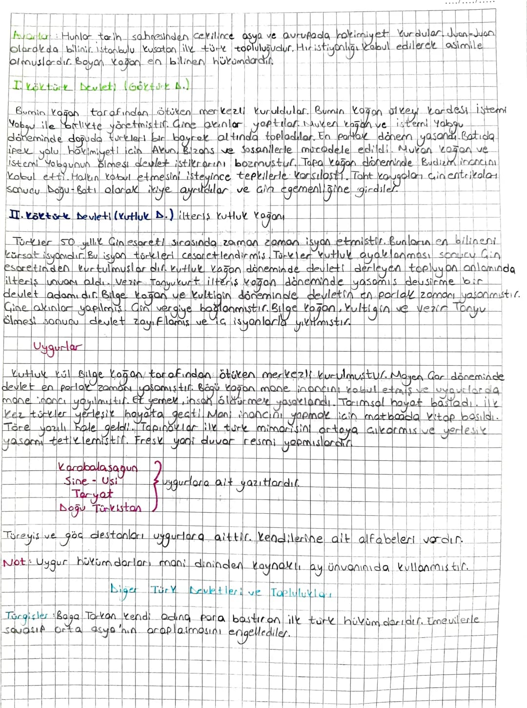 Orta Asyada Kültür Merkezleri
Anay: En eski orta asya kulturudur. At ilk kez görüldü.
Karasuk: Allı göçebeliler, demir kullanıcles.
Tagor
Tu