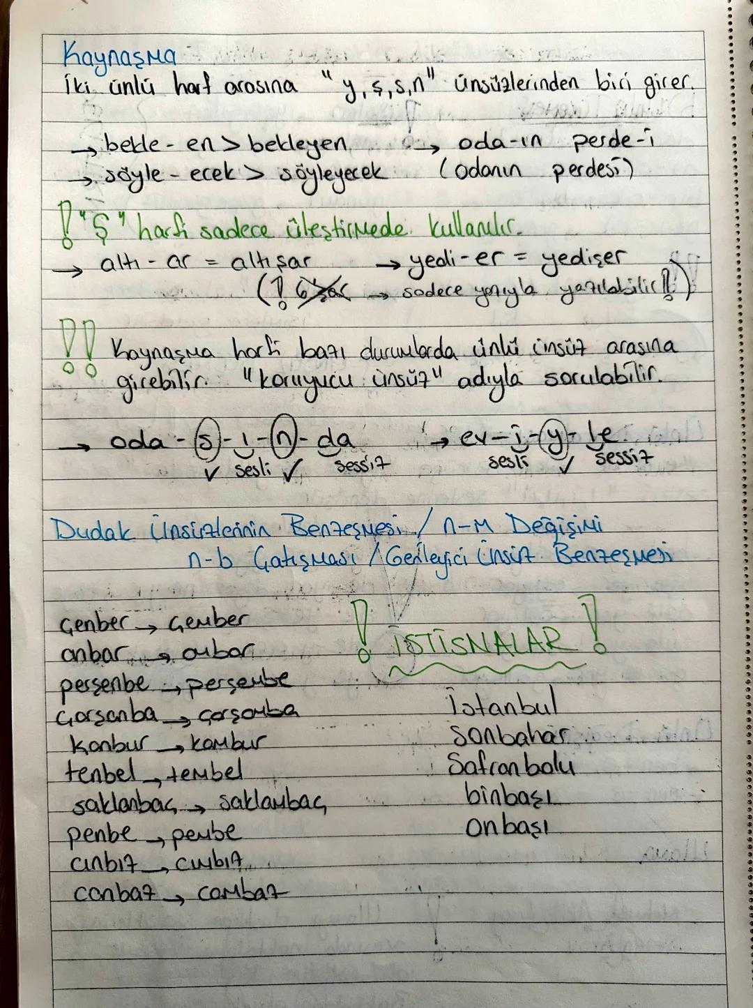 ÜNLÜ UYUMLARI
SES BILGISi
a) Büyük Cinlü Uyumu
(Kalınlık - incelik)
öğ-ren- sigler ✓
→ ka - lem-lik x
9,40,4
-
e₁₁₁ŏ, ü
NOT: Tek heceli ve b
