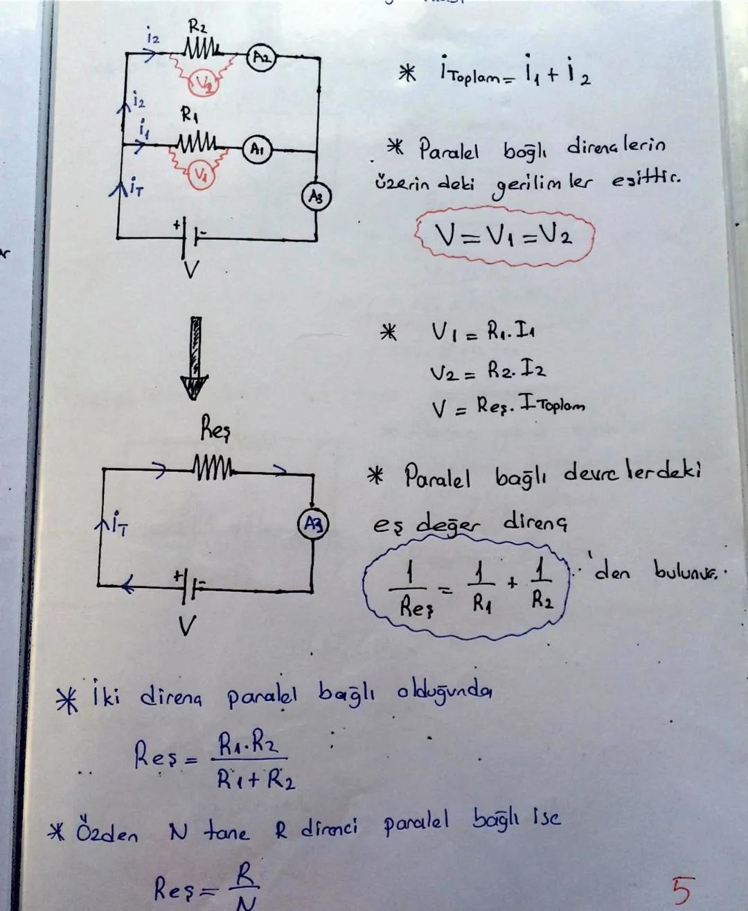 # Elektrik Akımı

Potansiyel fark: Bir iletkende iletkenin bir ucun dan
diger ucuna giderken birim yükün harcadığı enerjiye iletke.
nin iki 