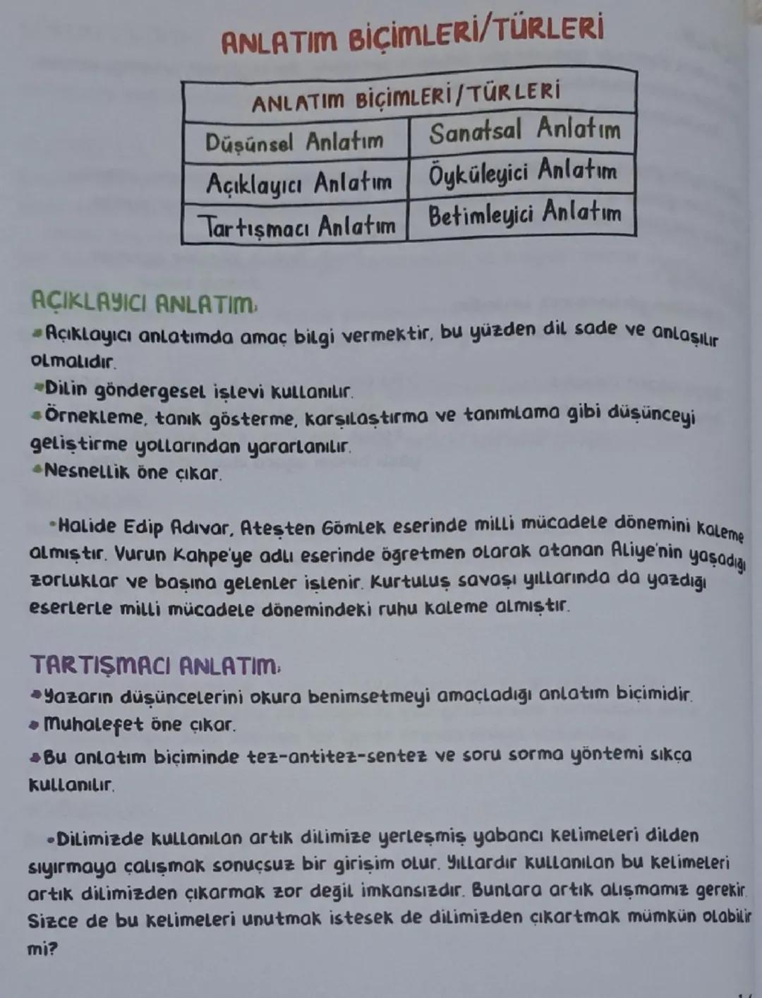 # ANLATIM BİÇİMLERİ/TÜRLERİ

ANLATIM BİÇİMLERİ/TÜRLERİ
| Düşünsel Anlatım | Sanatsal Anlatım |
|---|---|
| Açıklayıcı Anlatım | Öyküleyici A
