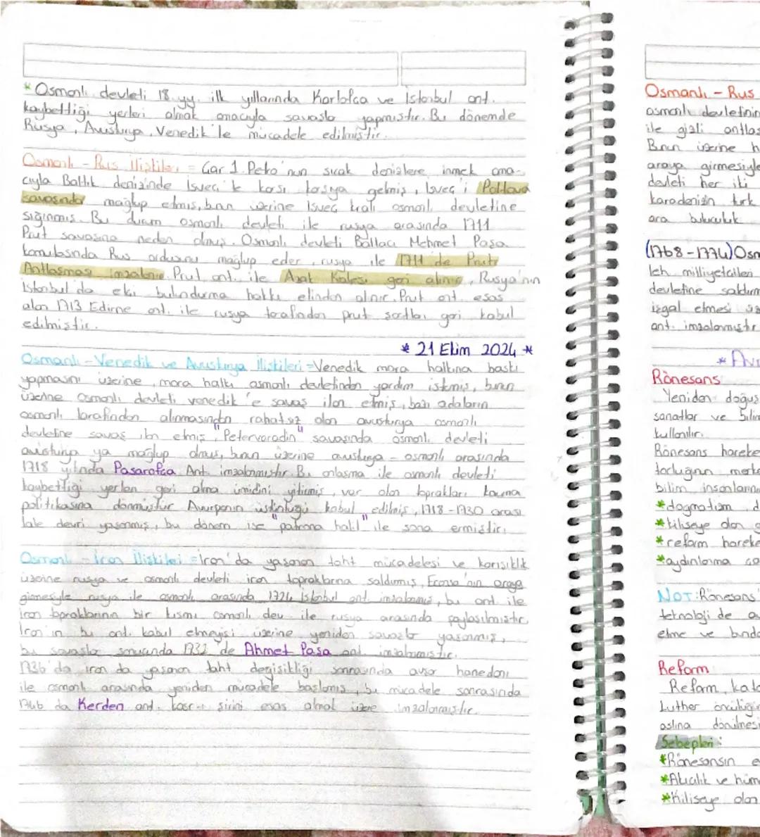 Fransiz ihlible ve Osmanli Devletine Etlisi
Proste (Performan
17. YUZYIL DA OSMANLI DEVLETI
Tarih
Mütekabiliyet = Devletler arası ilişkilerd