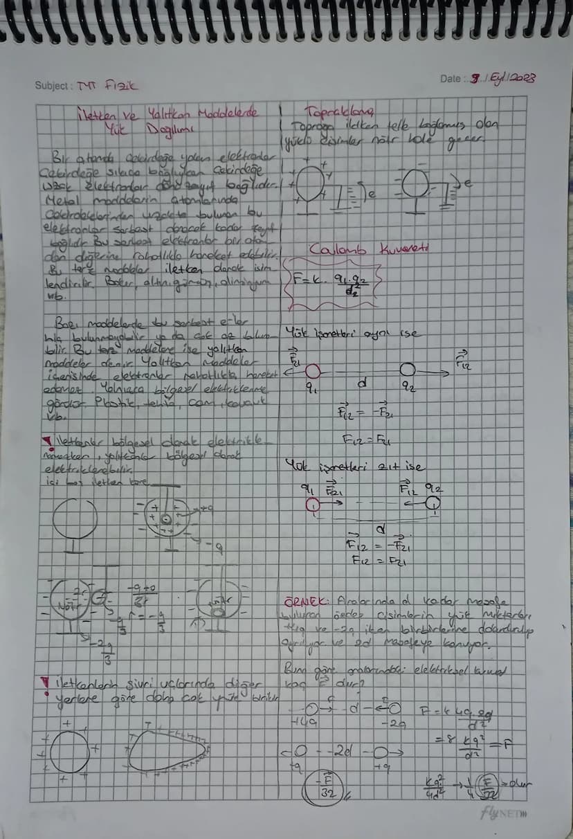 Date :..6...1.20.23
FLEKTROSTATİK
Elektrik Yokw
1
Sürtülen
- Mo boo'l's yıllarda Tholes
Wine
- Kehribar tezian tüyleri ve toz
na porcocikler